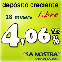 Deposito Sa Nostra 18 meses 4,06%